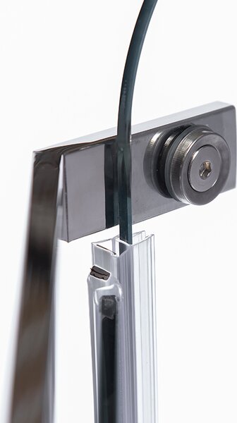 BPS-koupelny Pětiúhelníkový sprchový kout HYD-PK91A 80x80 chrom/transparent + vanička HYD-PSV-ST07A černá