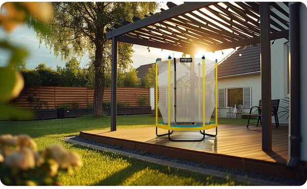 Zahradní trampolína pro děti 140 cm (4,5 stopy) Neo-Sport