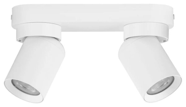Nova Luce Bílé kovové bodové světlo Amecy 22 cm