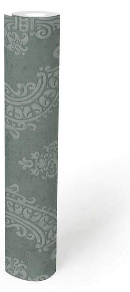 A.S. Création | Vliesová tapeta na zeď Pure Elegance | 0,53 x 10,05 m | zelená