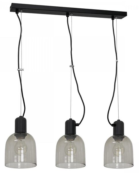 Lustr na lanku BANCO 3xE27/60W/230V