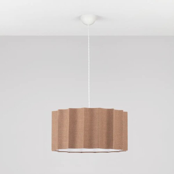 Nova Luce Hnědé závěsné světlo Alve 46 cm