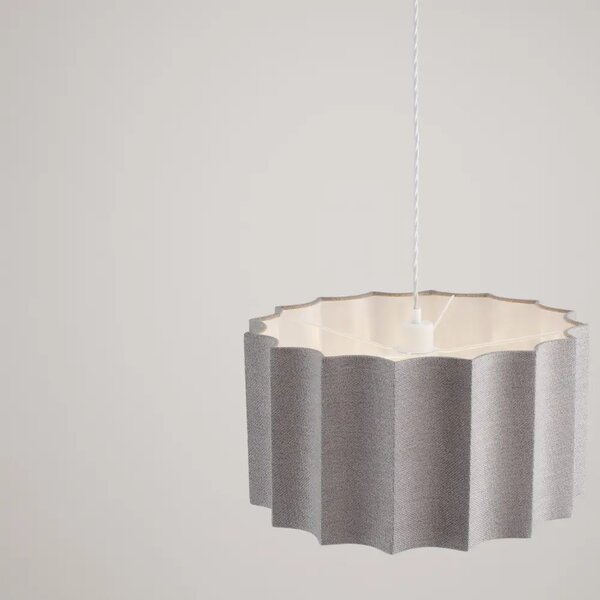 Nova Luce Šedé závěsné světlo Alve 46 cm