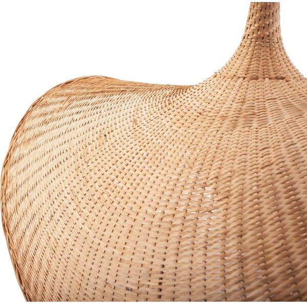 Toolight Boho, závěsné svítidlo 1xE27 APP1577-5C, přírodní hnědá, OSW-03800