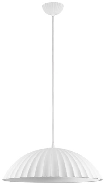 Nova Luce Bílé závěsné světlo Ammos 50 cm