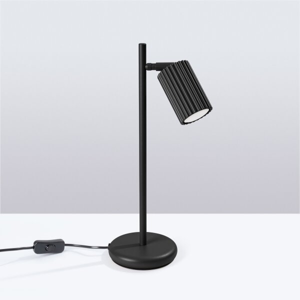 Brilagi - LED Stolní lampa CRESTO 1xGU10/10W/230V černá