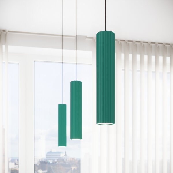 Brilagi - LED Lustr na lanku CRESTO 1xGU10/10W/230V tyrkysová
