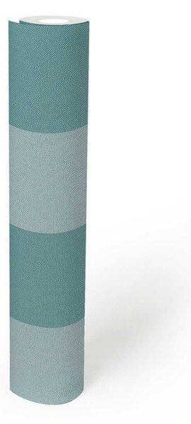 A.S. Création | Vliesová tapeta na zeď Pure Elegance | 0,53 x 10,05 m | tyrkysová, vining ivy, modrá, zelená