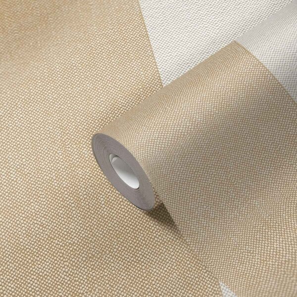 A.S. Création | Vliesová tapeta na zeď Pure Elegance | 0,53 x 10,05 m | krémová, oranžová