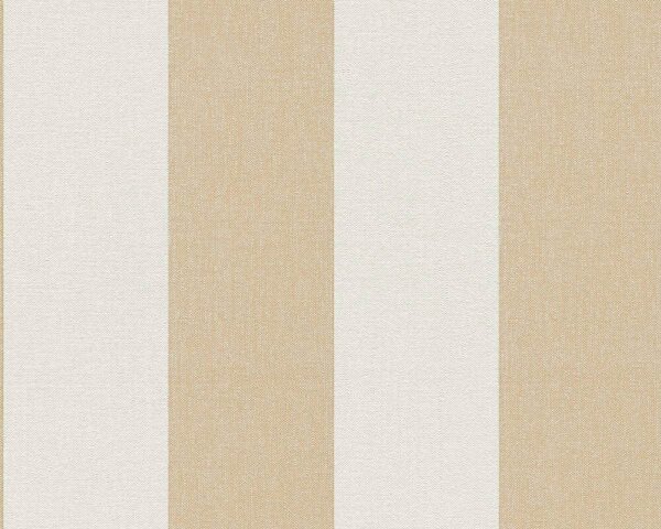 A.S. Création | Vliesová tapeta na zeď Pure Elegance | 0,53 x 10,05 m | krémová, oranžová