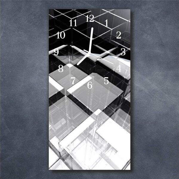 Nástěnné hodiny obrazové na skle - Design II