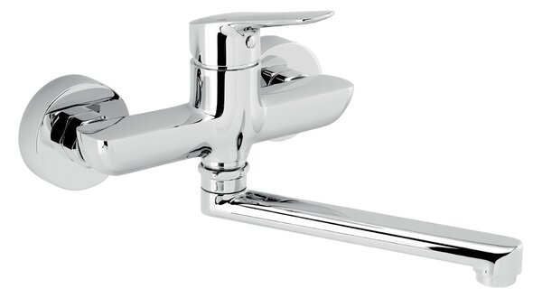 Novaservis Novaservis, Umyvadlová dřezová baterie 150 mm Metalia 54 ECO, chrom, 54076-0E
