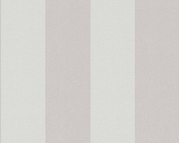 A.S. Création | Vliesová tapeta na zeď Pure Elegance | 0,53 x 10,05 m | šedá, krémová