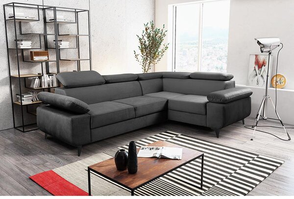 Sedací souprava FABI | 260x190 cm | PRAVÁ | rozkládací | VÝBĚR TKANIN