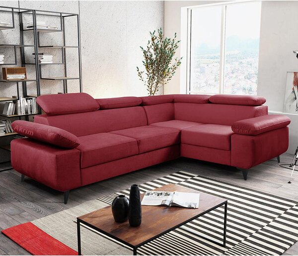 Sedací souprava FABI | 260x190 cm | PRAVÁ | rozkládací | VÝBĚR TKANIN
