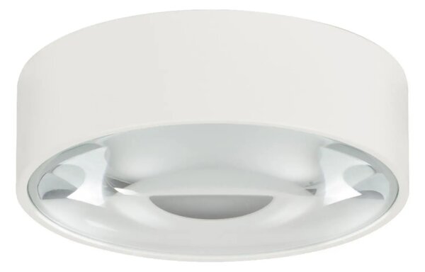 Nova Luce Bílé kovové venkovní stropní LED světlo Grix 11 cm