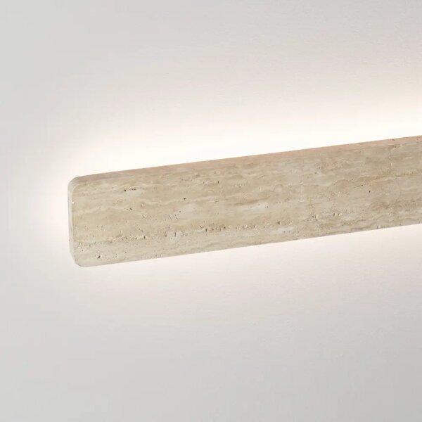 Nova Luce Travertinové nástěnné LED světlo Alyssa 60 cm