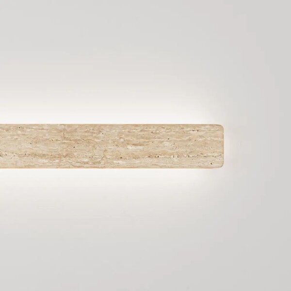 Nova Luce Travertinové nástěnné LED světlo Alyssa 60 cm