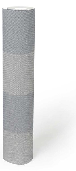 A.S. Création | Vliesová tapeta na zeď Pure Elegance | 0,53 x 10,05 m | modrá, šedá