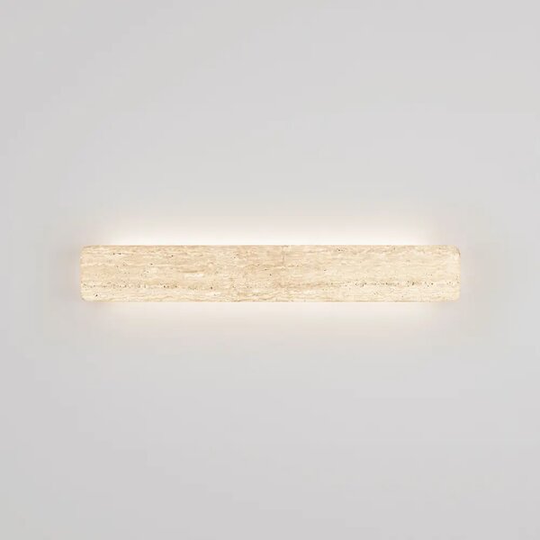 Nova Luce Travertinové nástěnné LED světlo Alyssa 60 cm