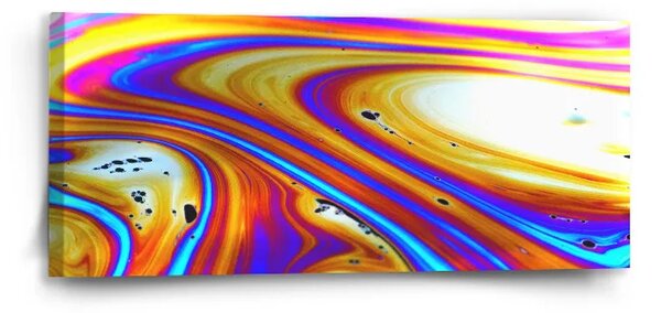 Sablio Obraz Barevná abstrakce - 110x50 cm
