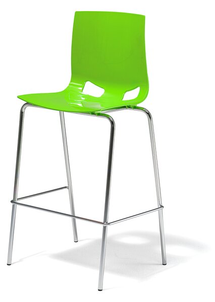 AJ Produkty Barová židle PHOENIX, zelená