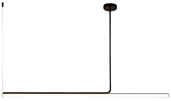 Toolight Toolight, LED stropní svítidlo 140cm, 14W, APP1660-CP, černá, OSW-06994