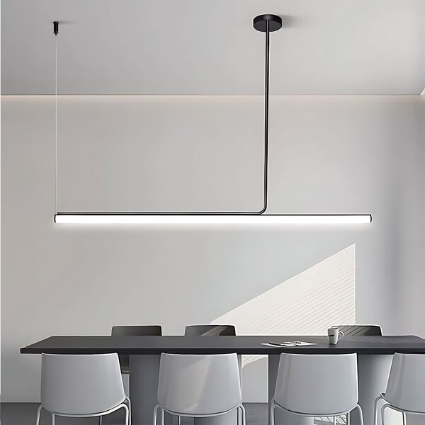 Toolight Toolight, LED stropní svítidlo 140cm, 14W, APP1660-CP, černá, OSW-06994