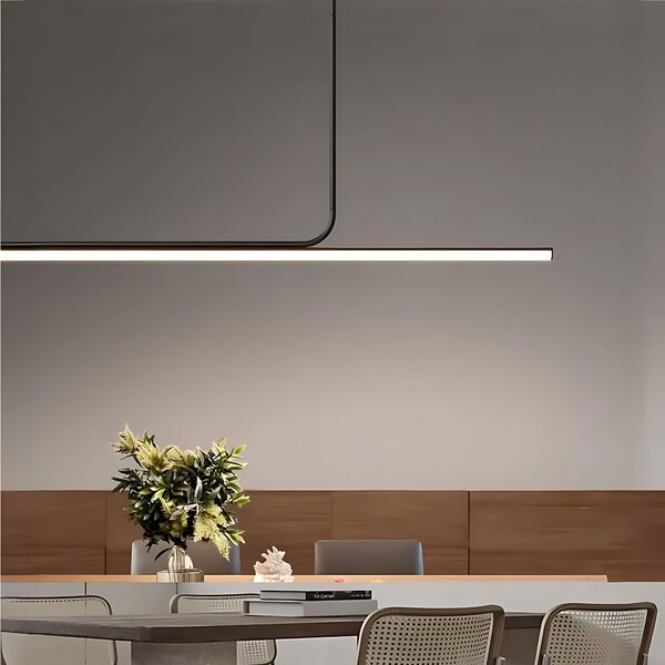 Toolight Toolight, LED stropní svítidlo 140cm, 14W, APP1660-CP, černá, OSW-06994