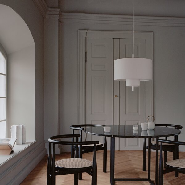 NEW WORKS Závěsná lampa Margin Ø50, White