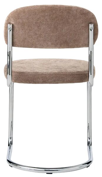 Unique Furniture Světle hnědá čalouněná jídelní židle Griffin