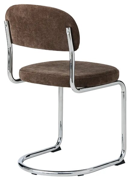 Unique Furniture Hnědá čalouněná jídelní židle Griffin
