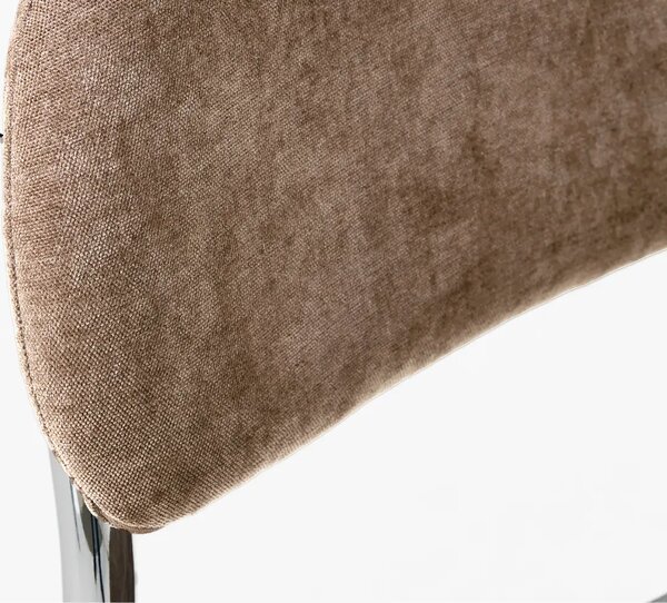 Unique Furniture Světle hnědá čalouněná jídelní židle Griffin