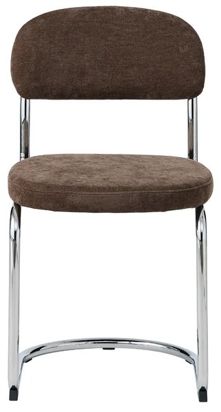 Unique Furniture Hnědá čalouněná jídelní židle Griffin