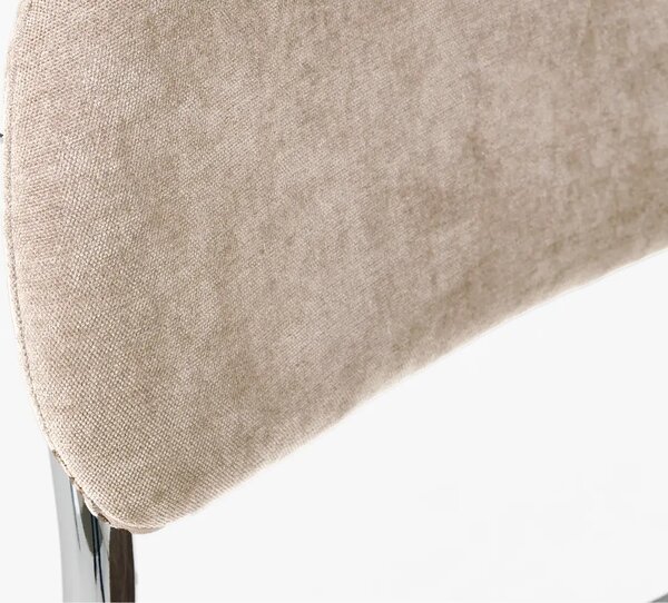 Unique Furniture Béžová čalouněná jídelní židle Griffin