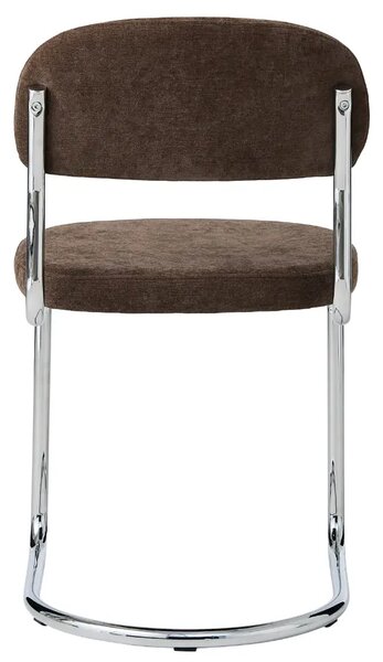 Unique Furniture Hnědá čalouněná jídelní židle Griffin
