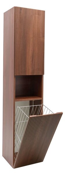Koupelnová skříňka vysoká SAT Evolution 36x165x32 cm ořech Aida mat SATEVOV36NAK