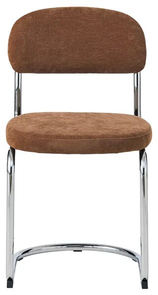 Unique Furniture Terakotová čalouněná jídelní židle Griffin