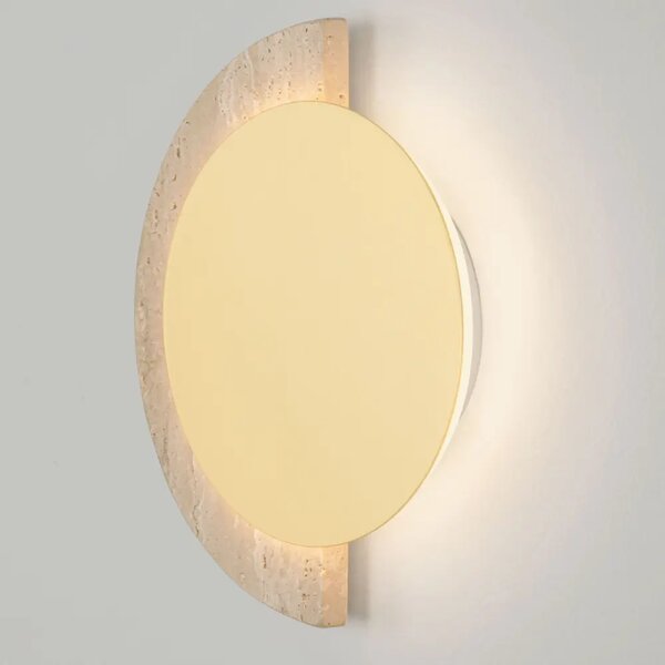 Nova Luce Travertinové nástěnné LED světlo Molli 17 cm