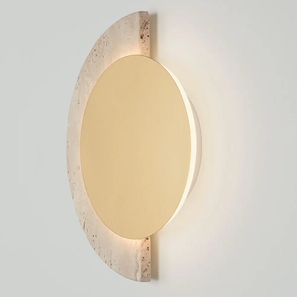 Nova Luce Travertinové nástěnné LED světlo Molli 21 cm