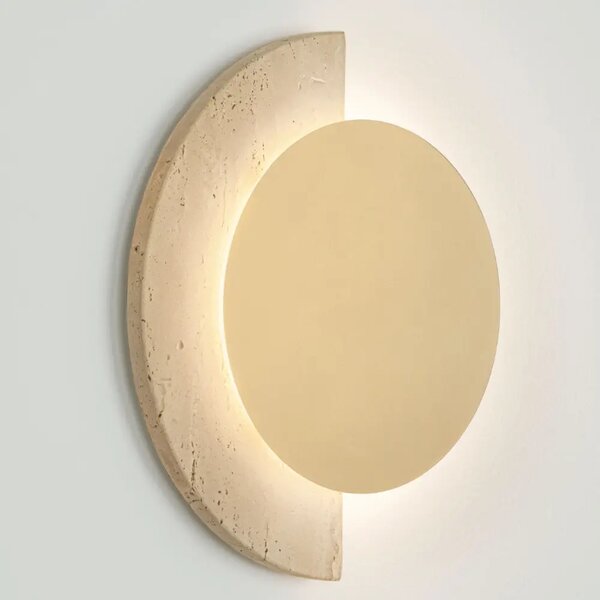Nova Luce Travertinové nástěnné LED světlo Molli 21 cm