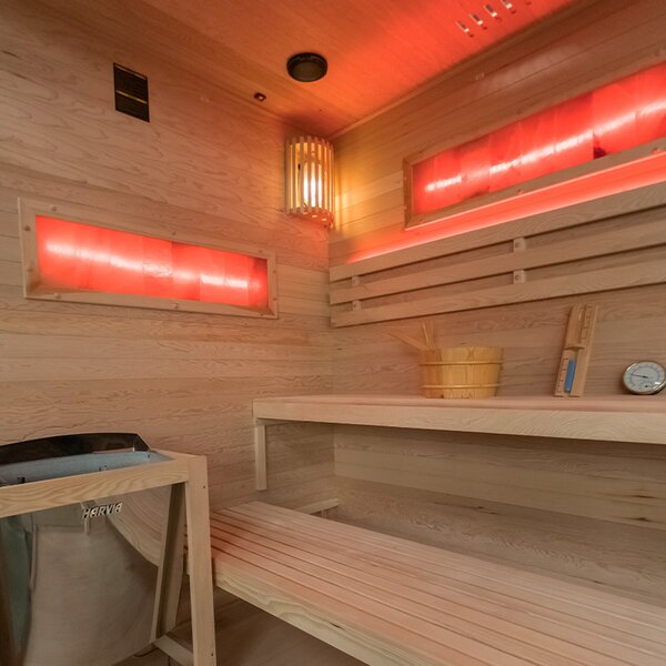 BPS-koupelny Finská sauna Relax HYD-4785 180x160, 4-5 osob