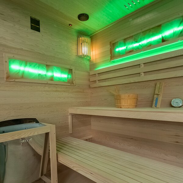 BPS-koupelny Finská sauna Relax HYD-4785 180x160, 4-5 osob