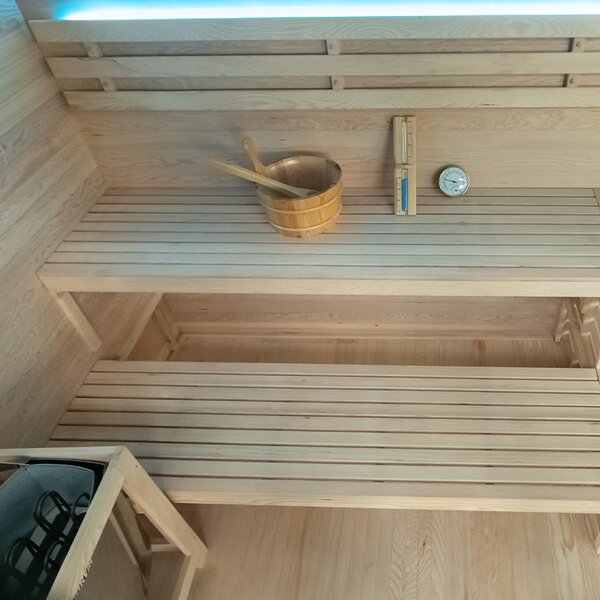 BPS-koupelny Finská sauna Relax HYD-4785 180x160, 4-5 osob