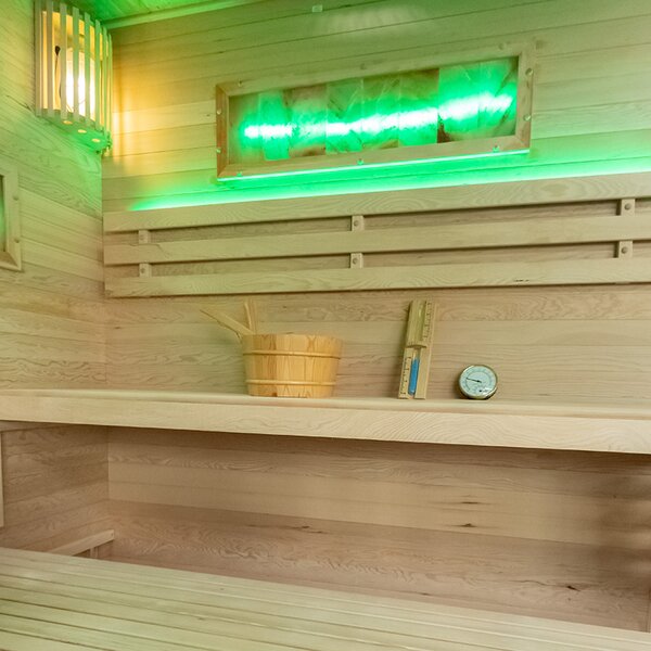 BPS-koupelny Finská sauna Relax HYD-4785 180x160, 4-5 osob