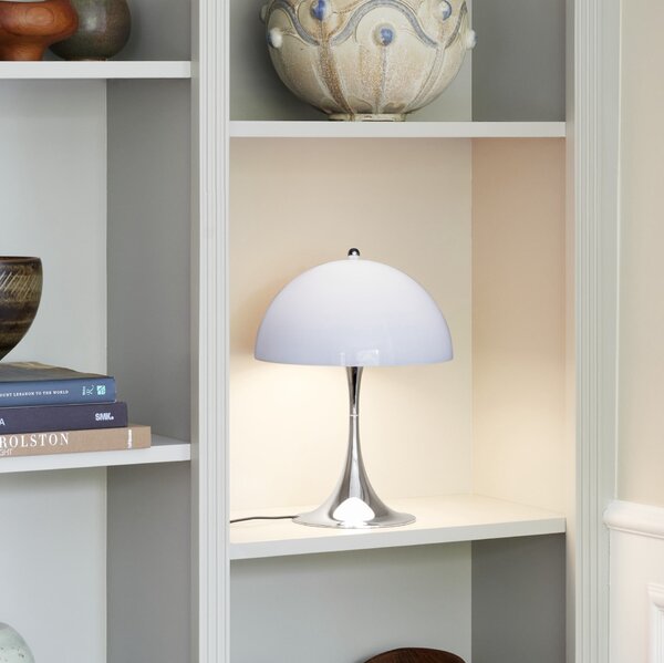 Stolní lampa Panthella 250 Opal Grey/Chrome