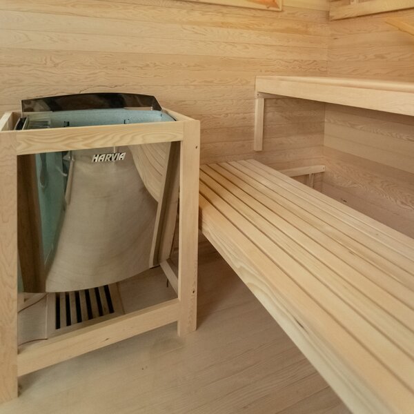 BPS-koupelny Finská sauna Relax HYD-4785 180x160, 4-5 osob
