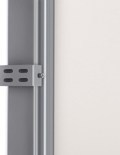 SONGMICS Boční markýza zatahovací béžová 200 x 350 cm