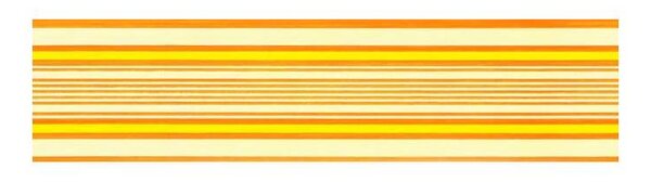 Bordura samolepící Proužečky oranžové - šířka 5cm x délka 5m