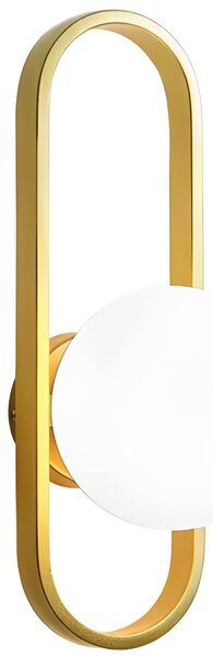 Toolight Nástěnné osvětlení Minimalist APP1756-1W zlaté kartáčované